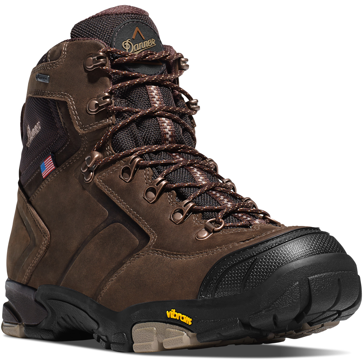 Botas Montaña Danner Hombre Mexico - Mt Adams Marrom Oscuro - UHMIW0281